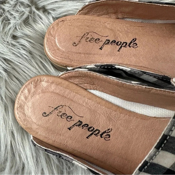 FREE PEOPLE At Ease Gingham Loafers Size 38 (8) - Picture 8 of 9